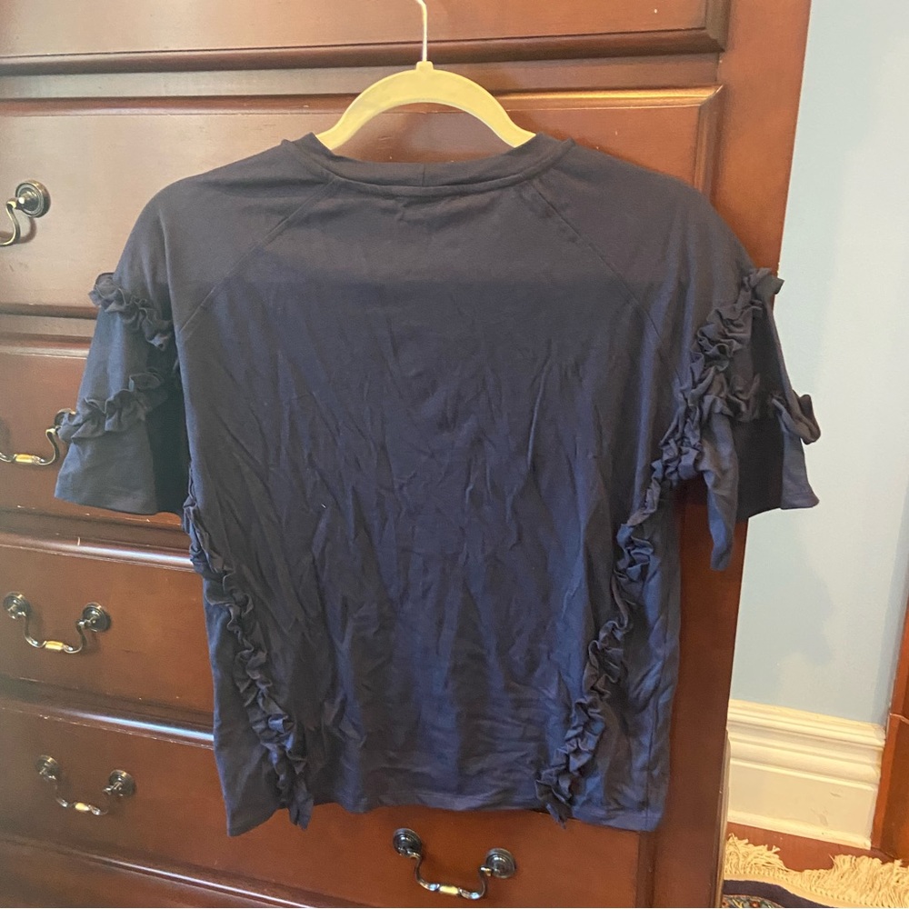 Maje Ruffle Top - Picture 5 of 8